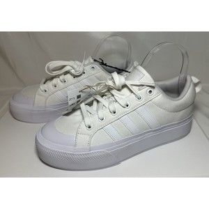 Womens Adidas Bravada 2.0 Platform White Shoes Size 8.5